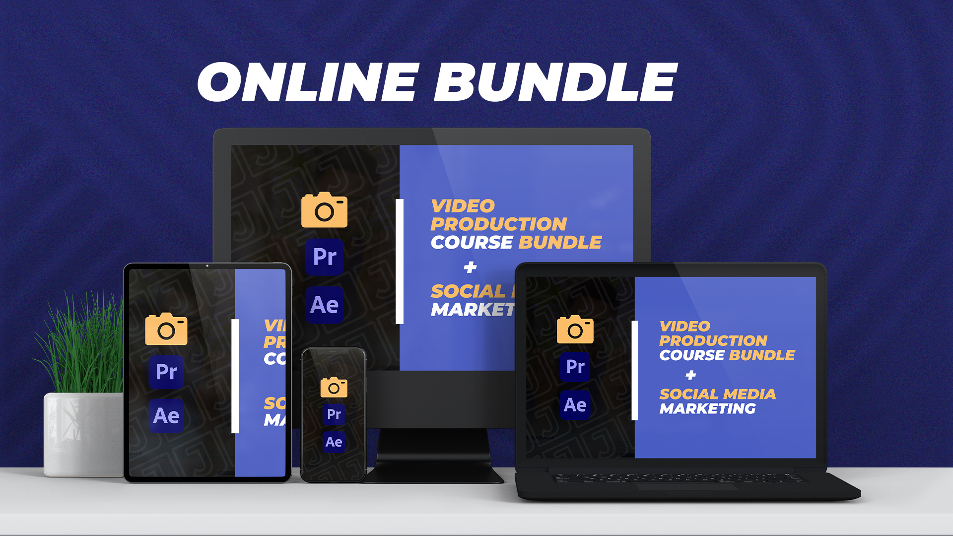🎬 Ultimate Visual Content Creator Bundle (Online Bootcamp)